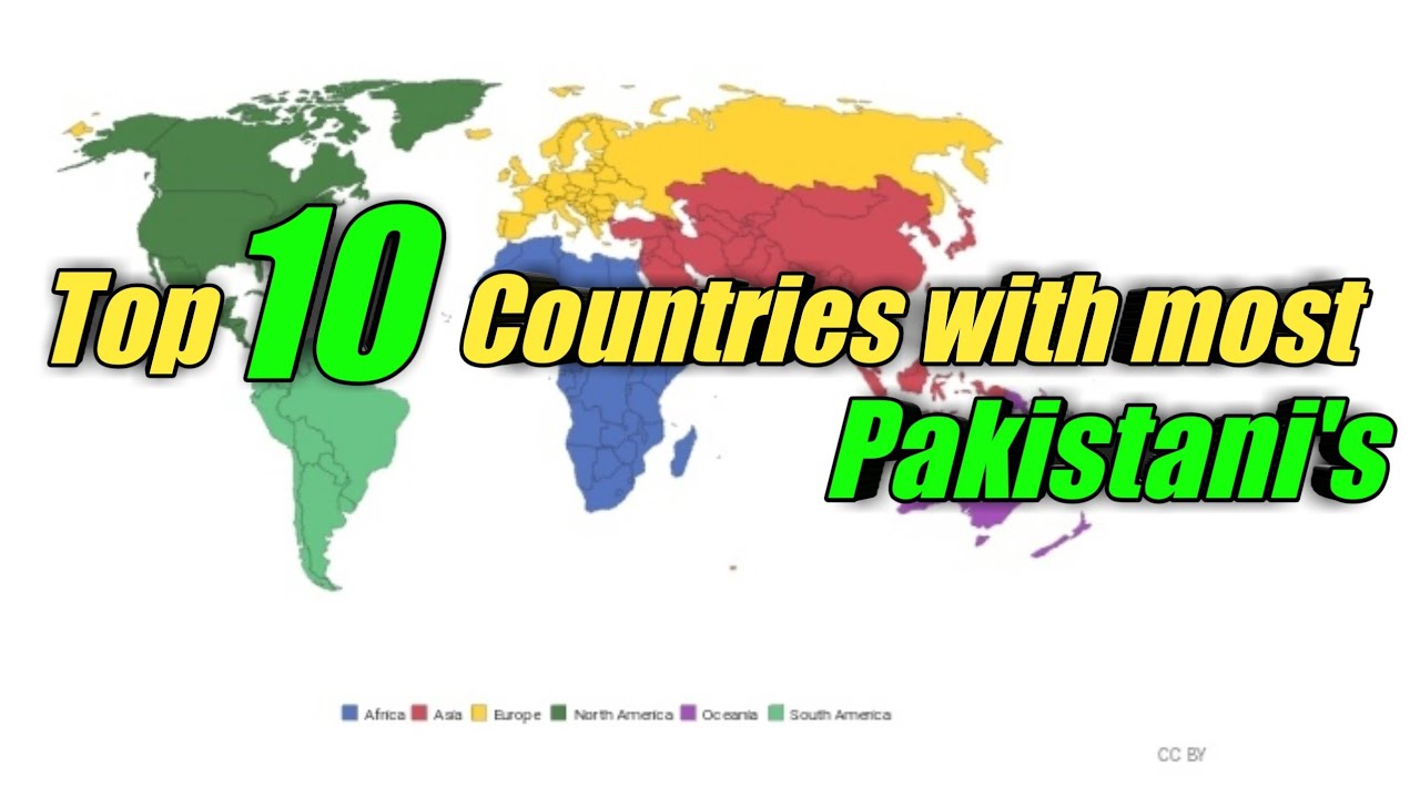 Top 10 countries with most Pakistani's | overseas Pakistani's | 2020