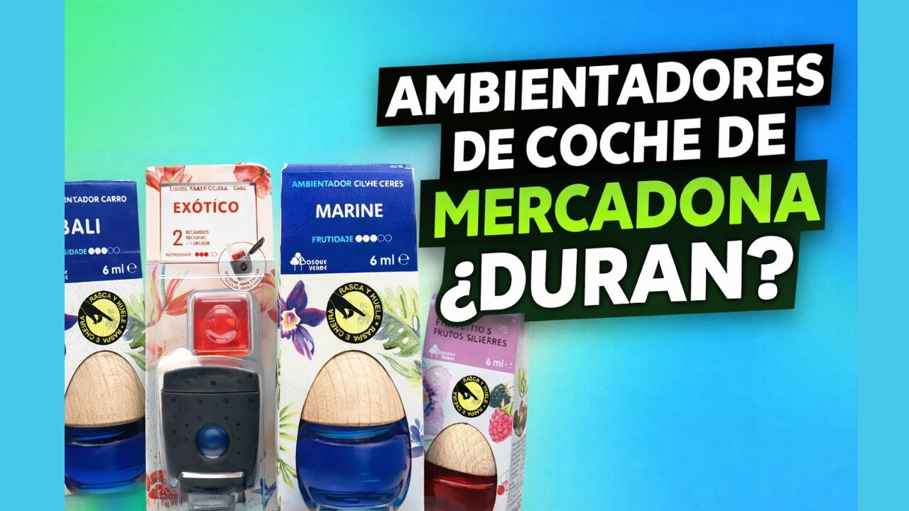 ¿Cuál es el MEJOR ambientador de coche Bosque Verde? Marine vs Exótico vs Bali vs Frutos Silvestres