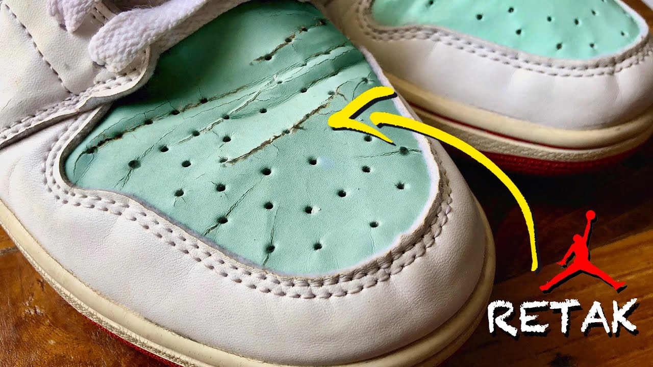 Cara memperbaiki sepatu kulit yang retak