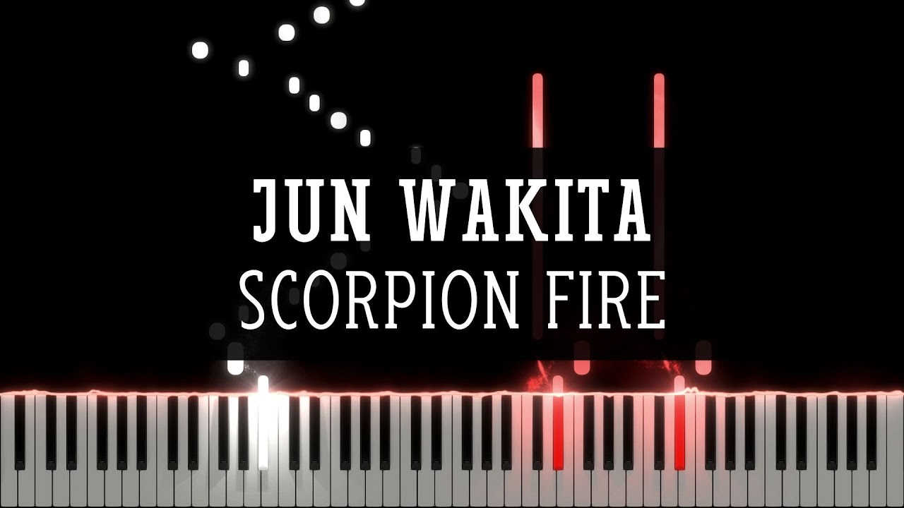 Scorpion Fire (Jun Wakita) - Synthesia / Piano Tutorial