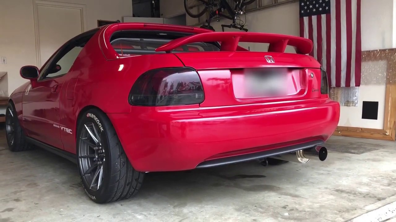 Honda Del Sol D16Z6 - HKS Exhaust