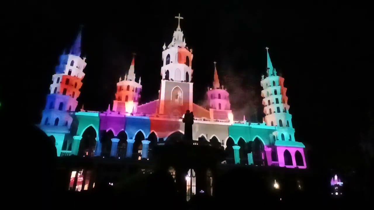 st thomas church veli light show & 3D projection mapping 2025.....
