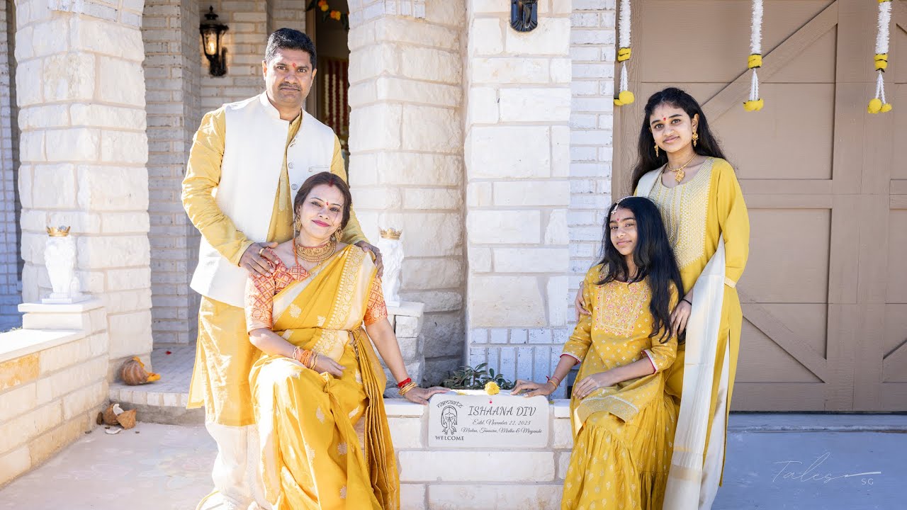 Meelan & Tanusree's HouseWarming 4K Cinematic | Prosper | Texas | NewBeginnings | talesbySG