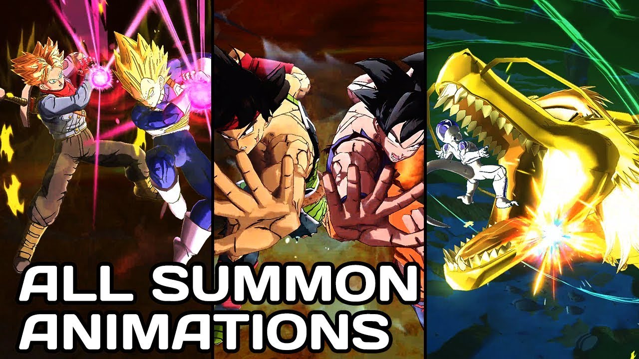 All Summon Animations 2019 - Dragon Ball Legends