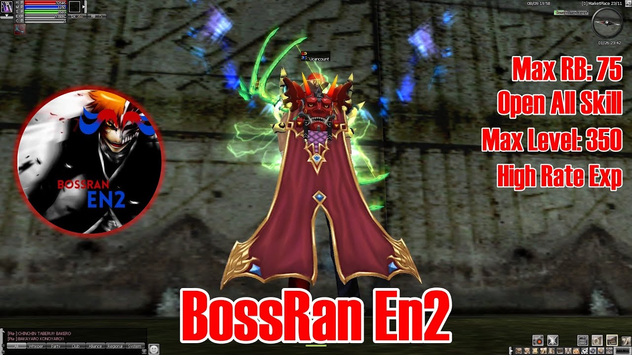 BossRan En2 l Part 1 Review l 2 Month Server l BossRan Gameplay