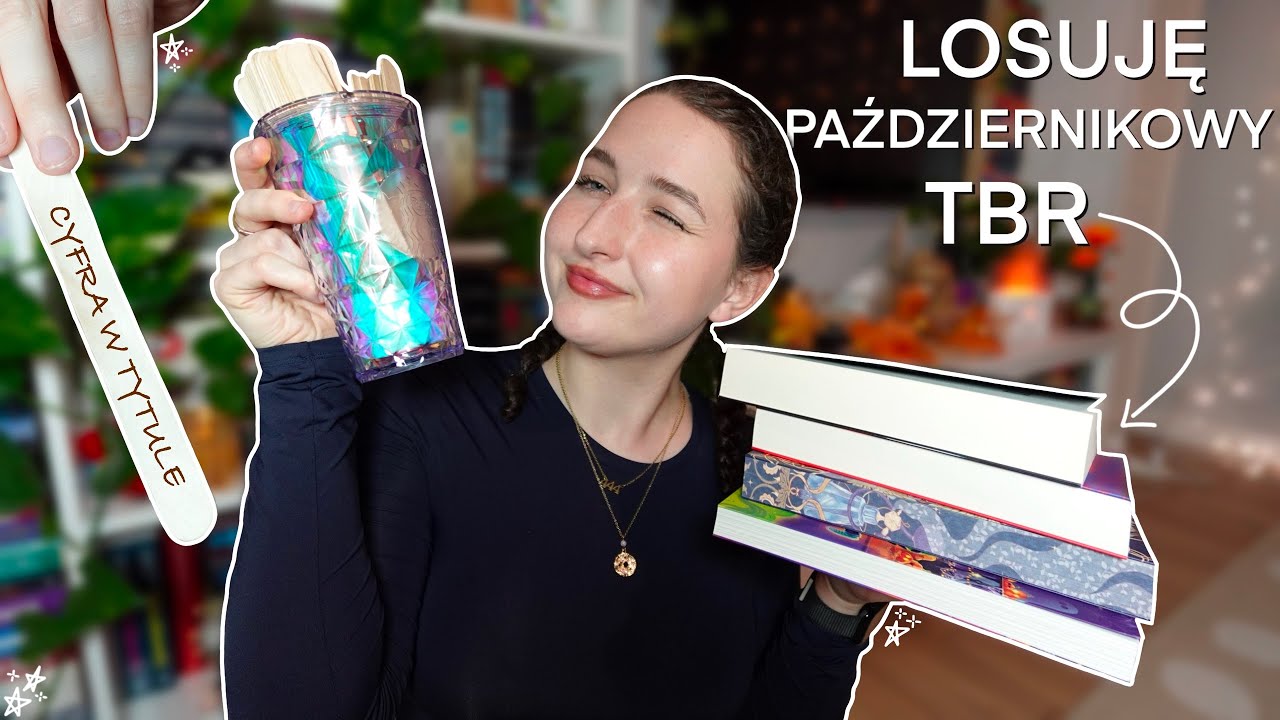 LOSUJĘ PAŹDZIERNIKOWY TBR 🫙🎃 | patyczki wybierają, co będę czytać w październiku 2025