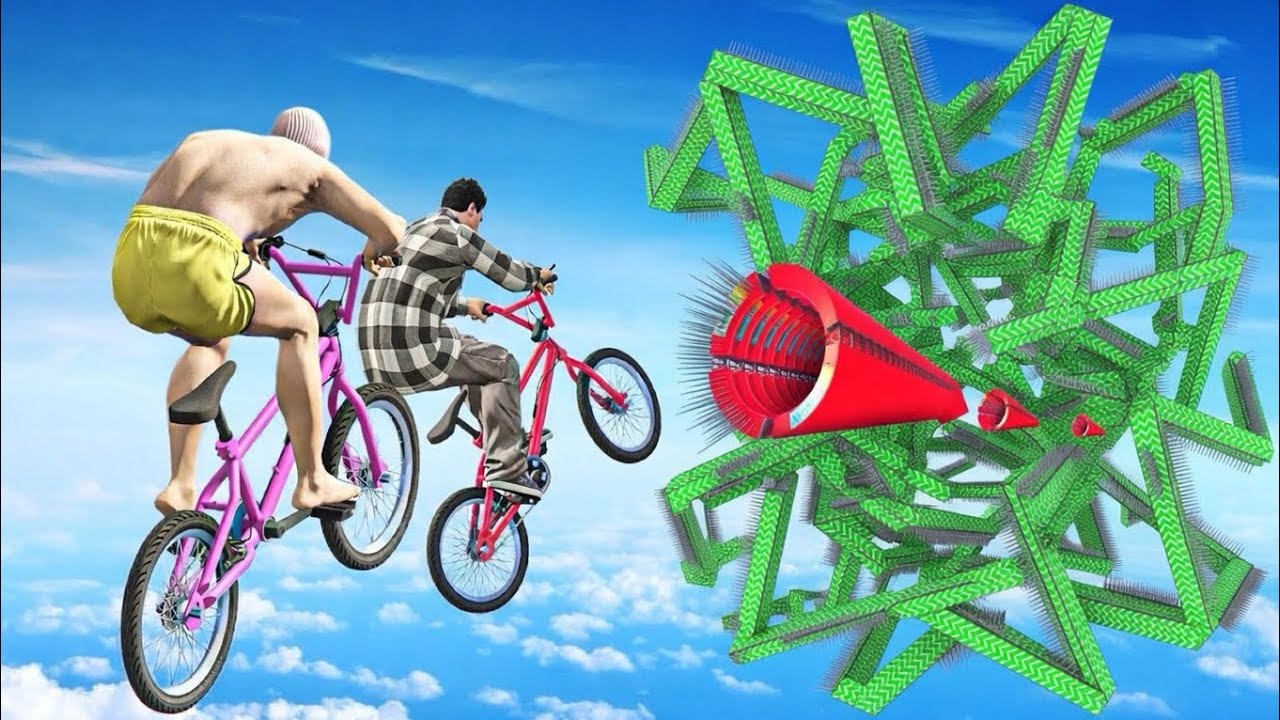 BMX PARKOUR AVEC LASALLE SUR DES WALLRIDE OBSTACLES 