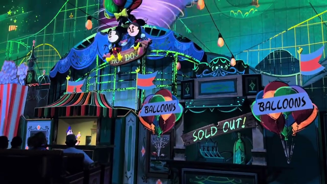 Mickey & Minnie’s Runaway Railroad POV - Walt Disney World - Hollywood Studios