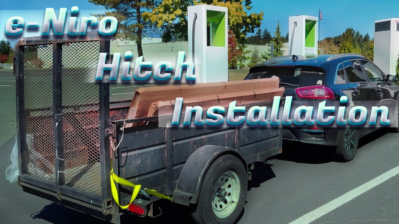 Workshop Weekday: We Install (And Test) a Kia Niro Tow Hitch On A 2019 e-Niro Electric Car!