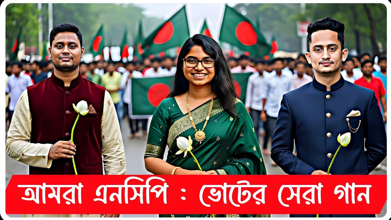 🇧🇩 ভোটের সেরা গান &ndash; এনসিপি 🪷 | পরিবর্তনের শপথ | National Citizen Party 2026 Election Song
