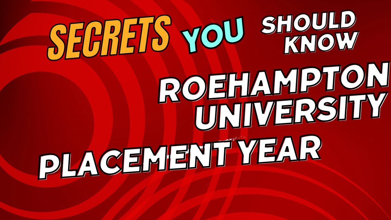#roehampton university #placementyear #londoncampus #londonlife #educationalvideo #secrets #trending