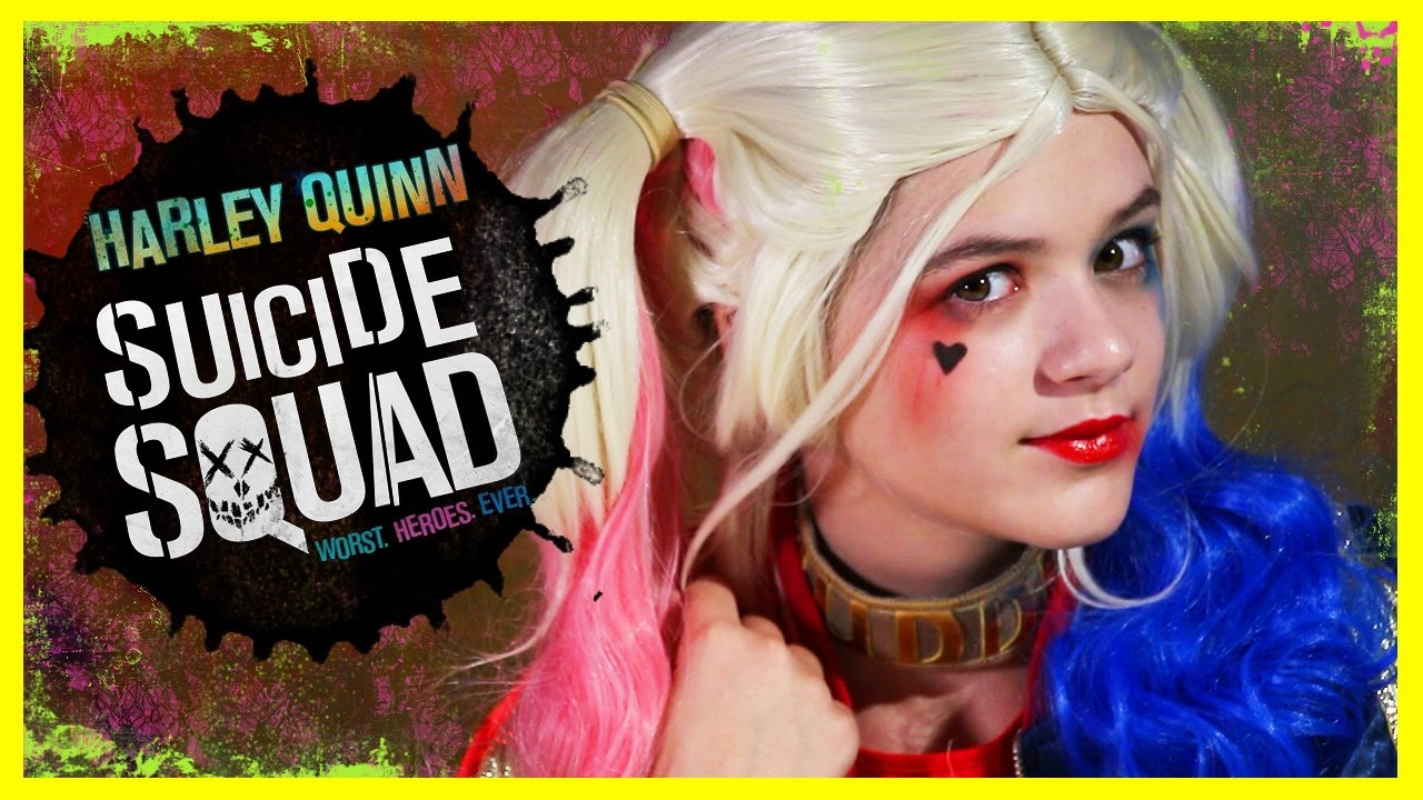 HARLEY QUINN Suicide Squad MAKEUP TUTORIAL! | DIY HALLOWEEN COSPLAY COSTUME  |  KITTIESMAMA