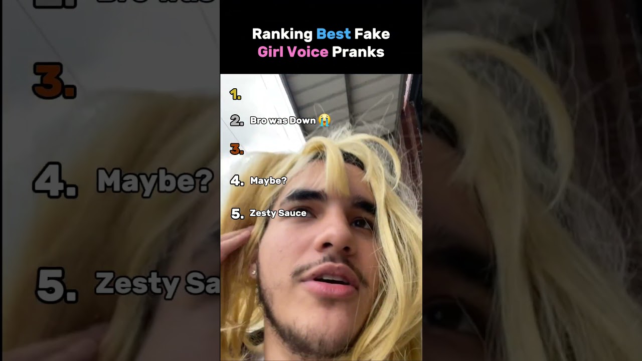 Trolling Guys with Fake Girl Voice