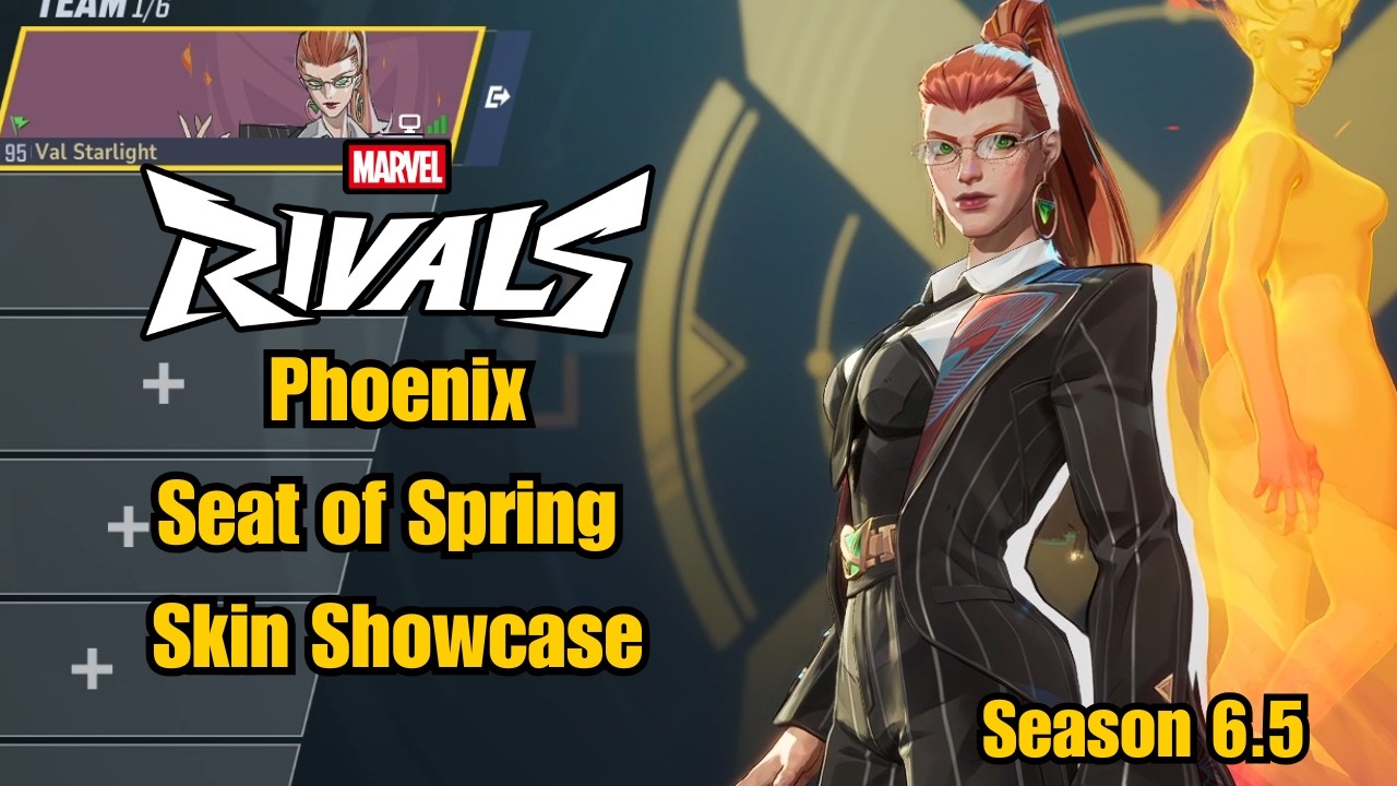 Phoenix | Seat of Spring Skin Showcase | Marvel Rivals Gameplay Season 6.5