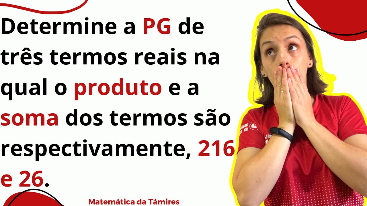 🚨PROGRESSÃO GEOMÉTRICA, você sabe resolver?