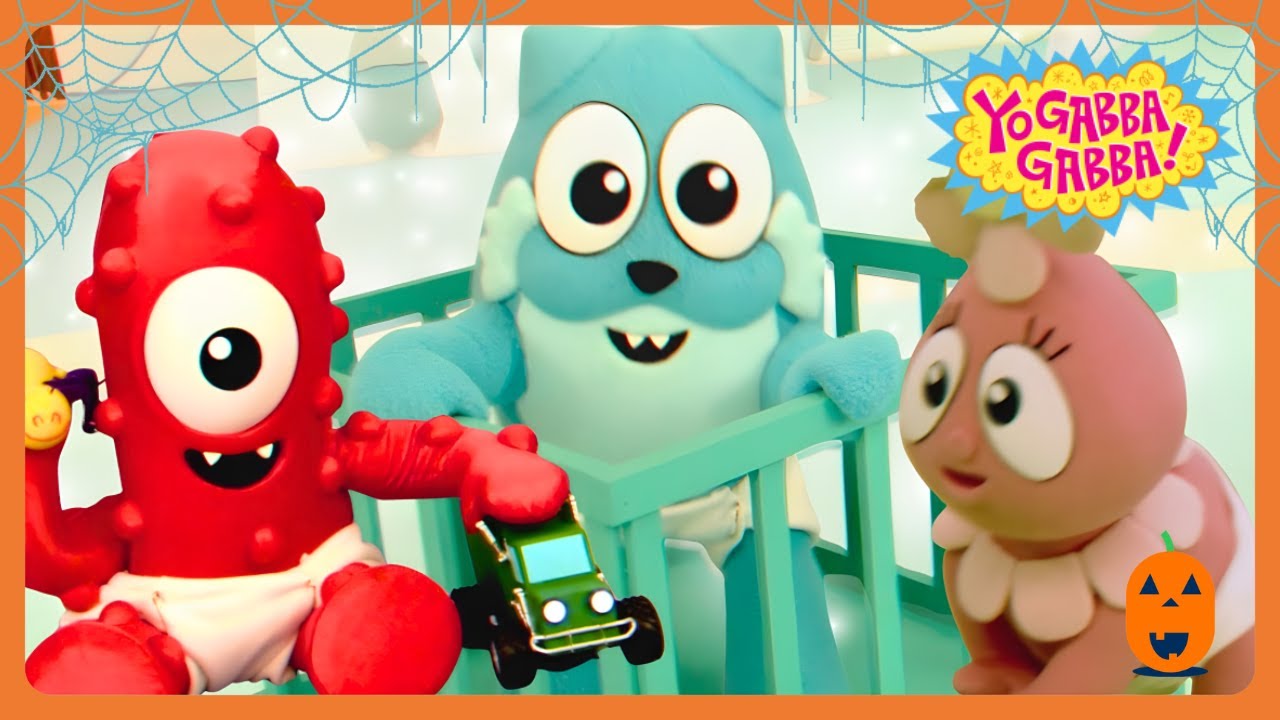 Yo Gabba Gabba! - Baby Gabbas! | Musical Fun for Kids 🎃 Happy Halloween 🎃 | WildBrain Zigzag
