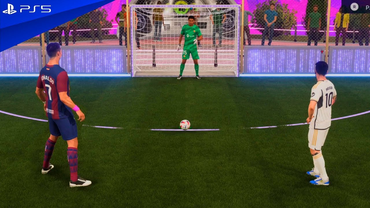 FIFA 24 - Ronaldo VS Messi | VOLTA - Penalty Shootout | Real Madrid vs Barcelona