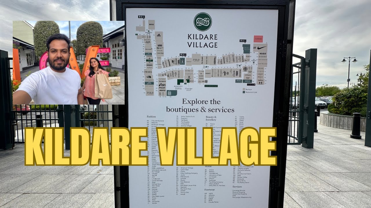 Exploring Kildare Village: Ireland's Ultimate Shopping Destination | In Malayalam