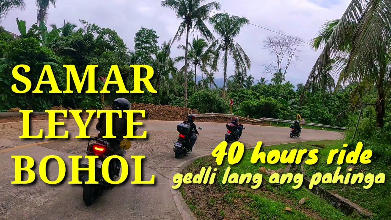 VISAYAS RIDES | BATANGAS TO BOHOL | PCX160 | NMAX155 | AEROX155 | SNIPER150 | CLICK150