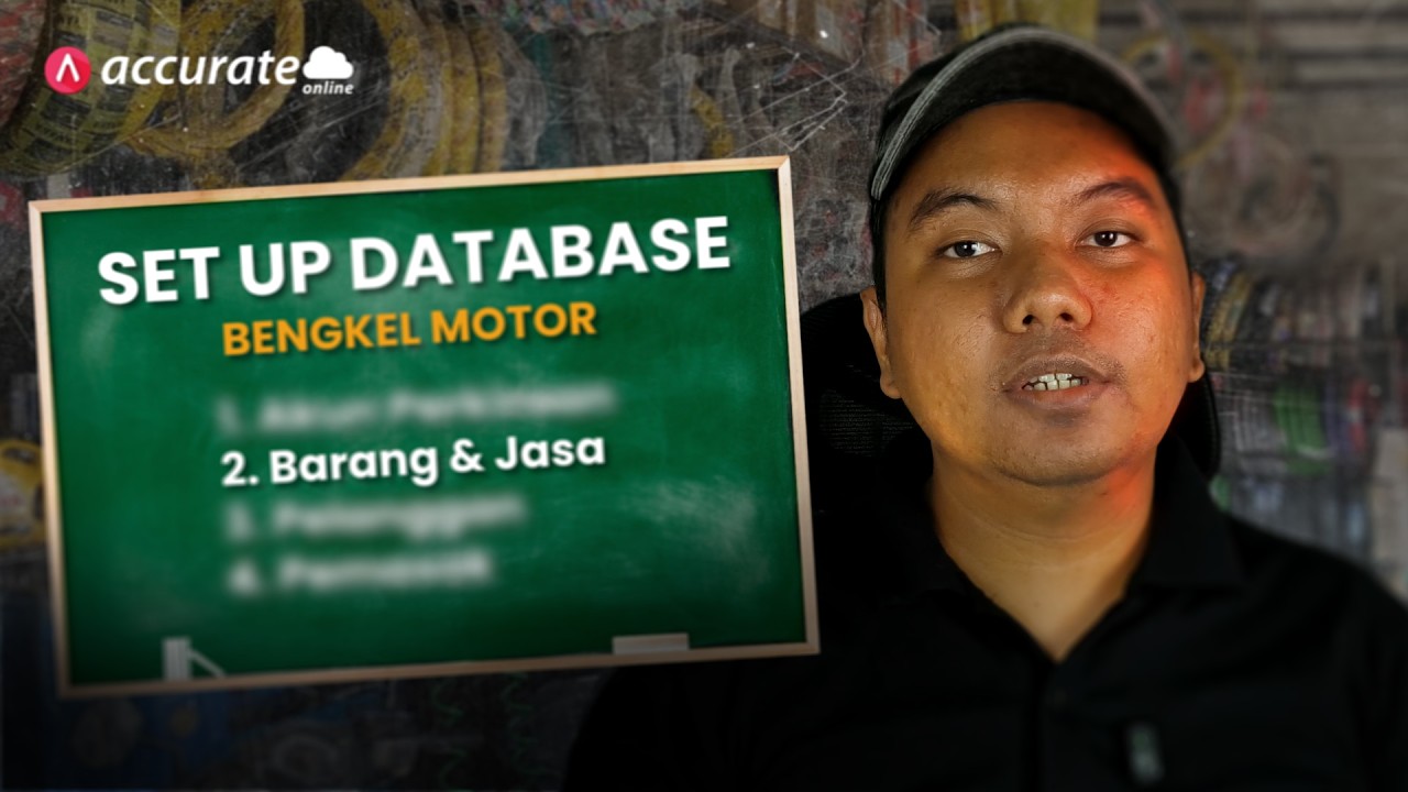 Set Up Database Barang dan Jasa Accurate Online Untuk Bengkel Motor