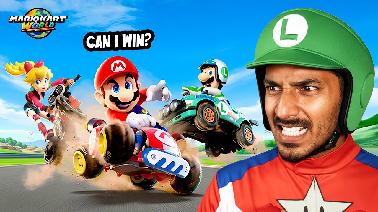Fast, Furious & Funny! Mario Kart Gameplay (Part-2)