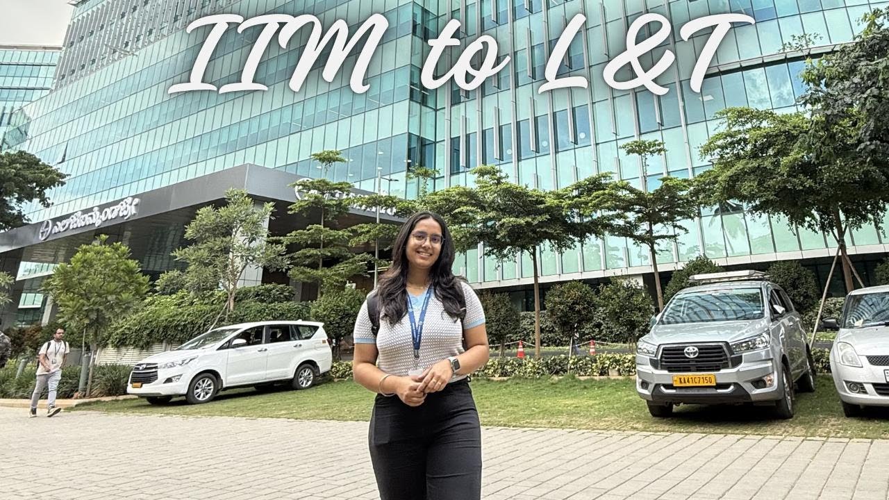 Life as an L&T Intern in Bangalore | MBA Internship Vlog | IIM Kashipur
