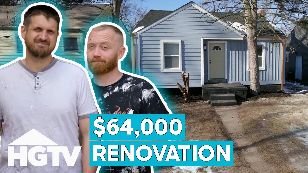 Keith And Evan Spend $64,000 Renovating A Water-Damaged Property | Bargain Block