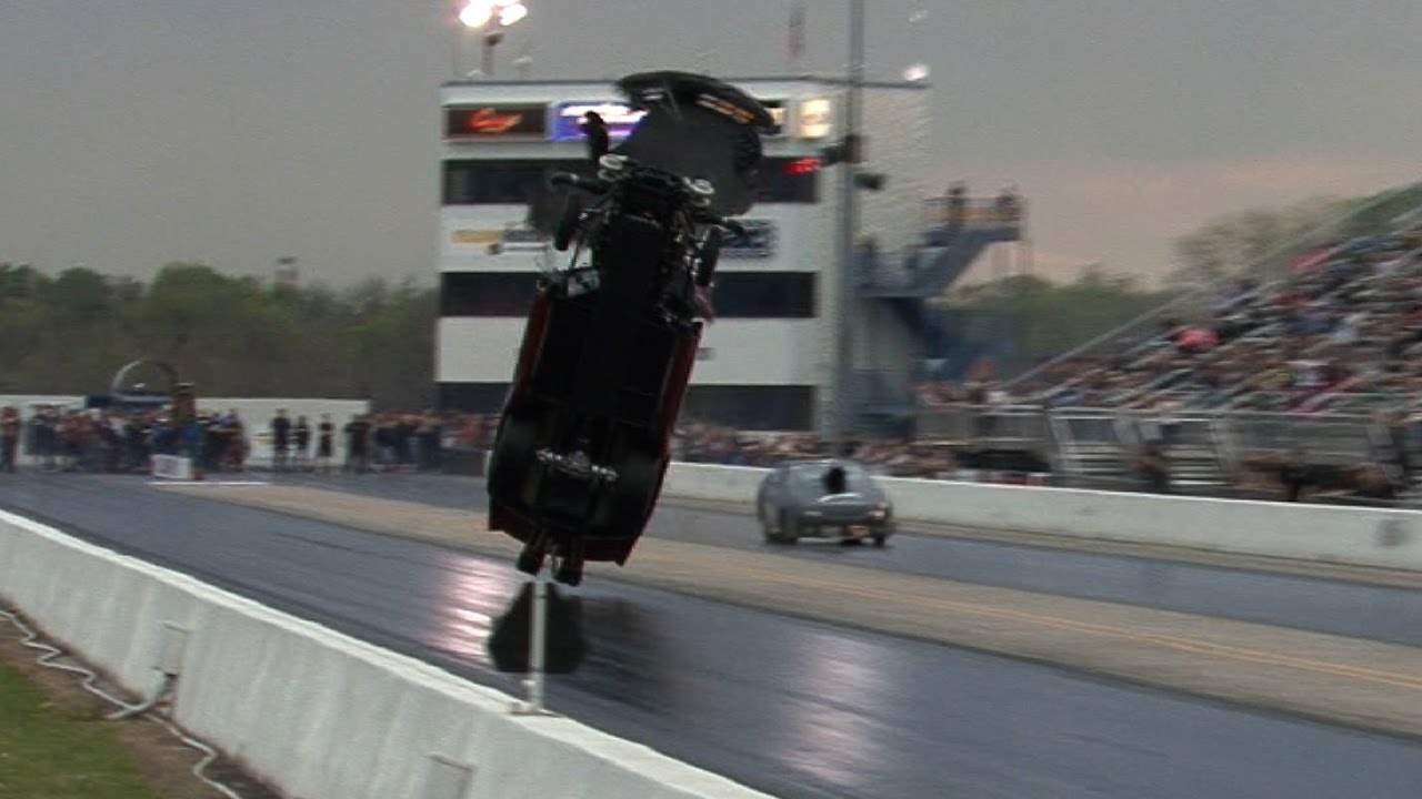 4000-сильный Corvette взлетает!!! Tulsa Raceway Park