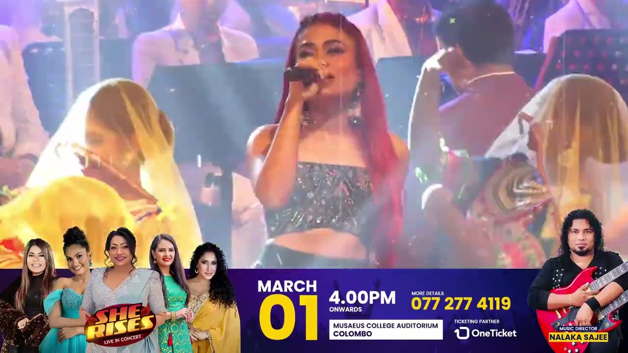 She Rises Live in Concert | Nalaka Sajee Grade 14 | March 01