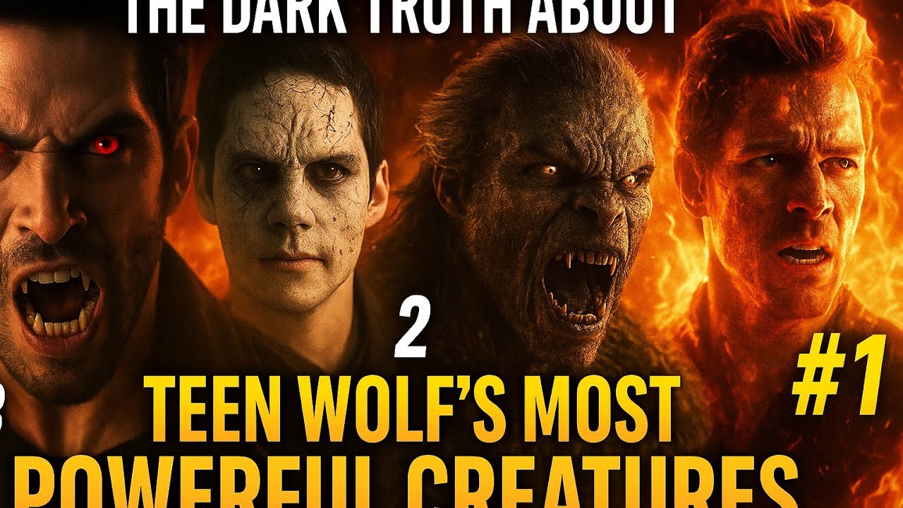 Teen Wolf’s Most Powerful Creatures Ranked – You Won’t Believe Who’s #1!