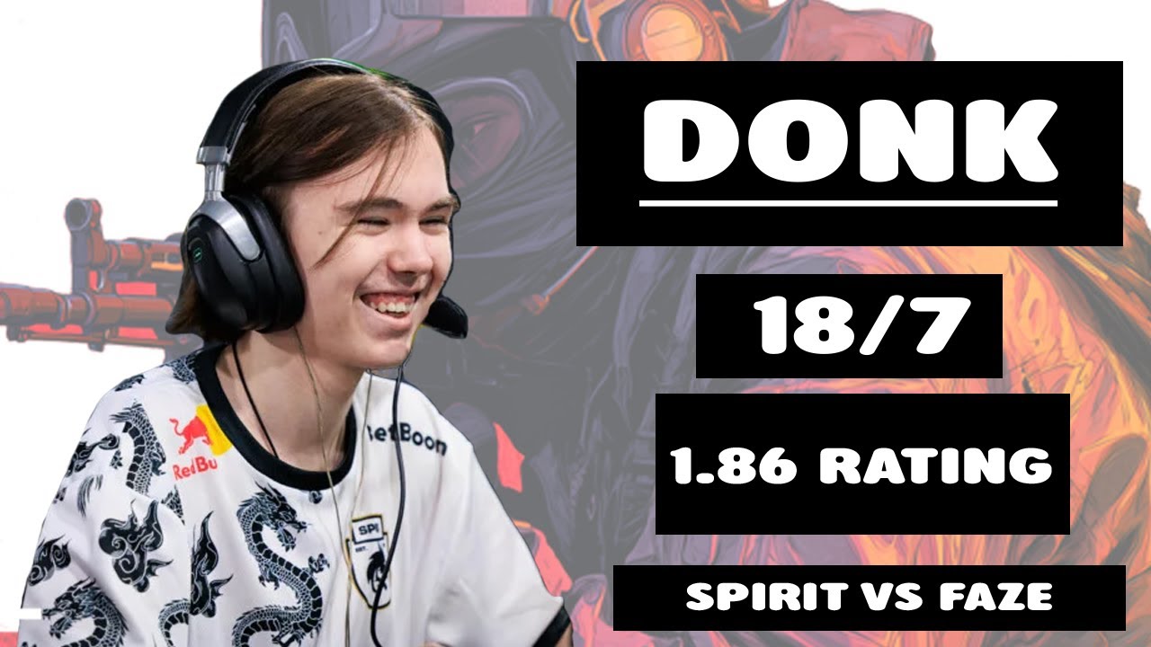 DONK INSANO! 18-7 E RATING 1.86 vs FAZE – POV DA DOMINAÇÃO - StarLadder Budapest Major 2025