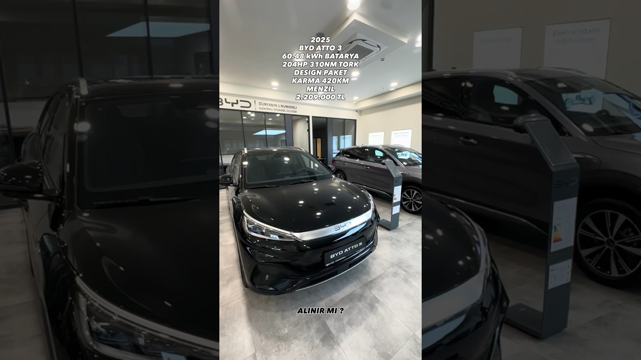 2.209.000 TL BYD ATTO 3 ALINIR MI ? 