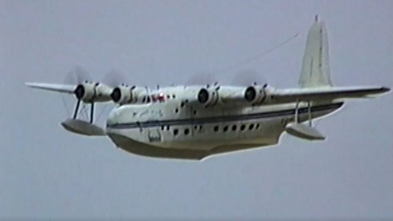 SHORT SUNDERLAND: IN-YOUR-FACE Low Passes 1993