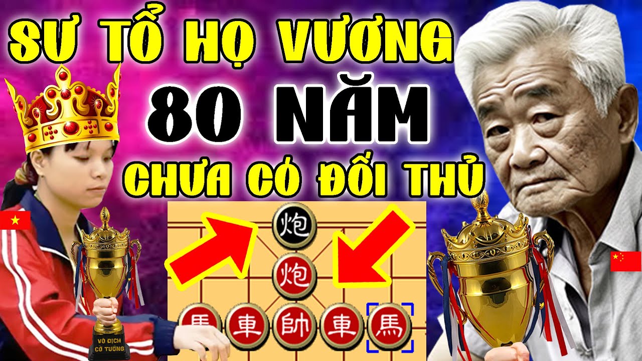 Đòn Phế Xe Hiểm Lạ Năm Tốt Kẹp Cứng Cả Bàn Cờ, Ngô Lan Hương vs Vương Thiên Mã
