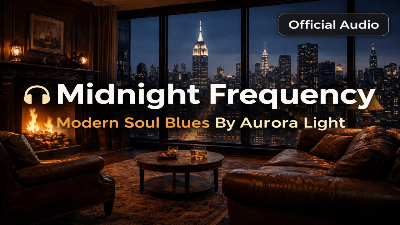 🎧 Midnight Frequency – Modern Soul Blues By Aurora Light Official Audio