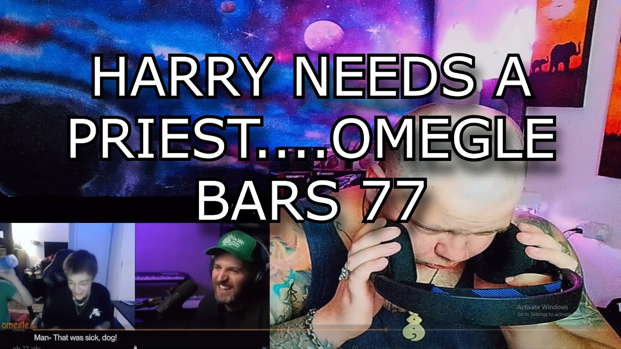 THE OMEGLE BARS SPINNING WHEEL IS BACK! Reacting to Harry Mack Omegle Bars 77