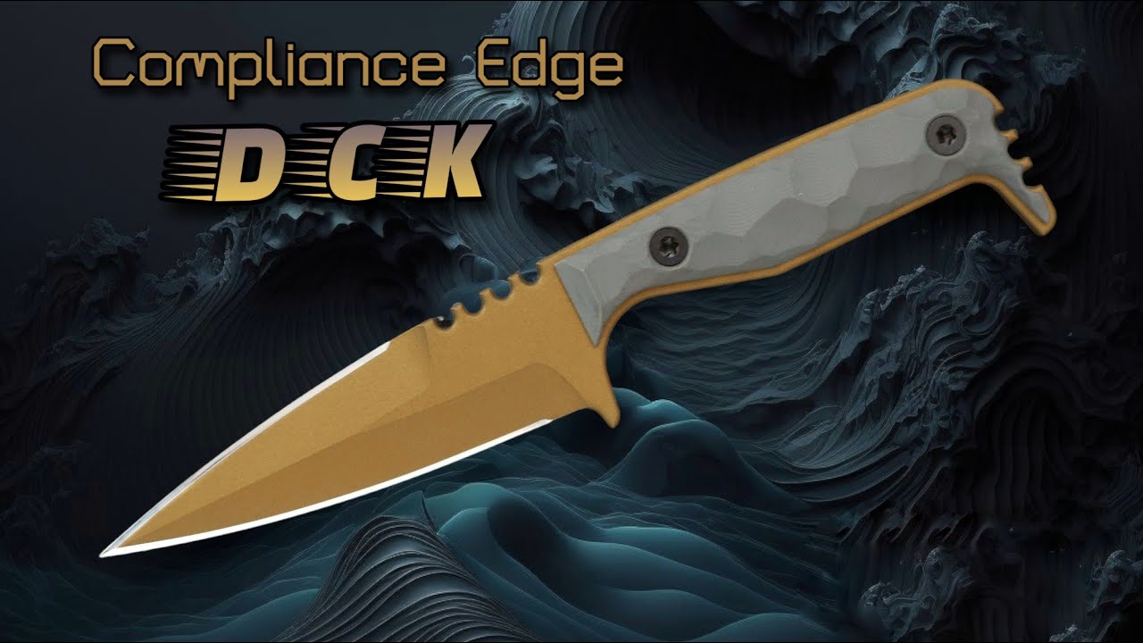 Compliance Edge DCK: совершенство тактического ножа с фиксированным клинком для повседневного нош...