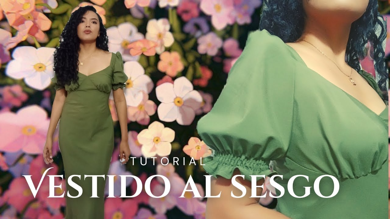 DIY Vestido al sesgo | Vestido primavera verano 2023 👗