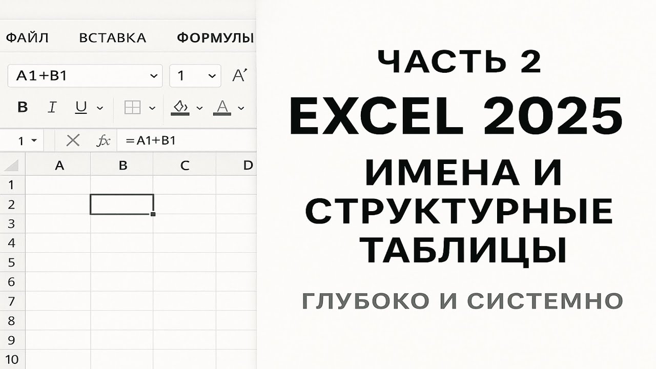 Понятные формулы и ссылки в Excel | Clear Excel Formulas & Cell References