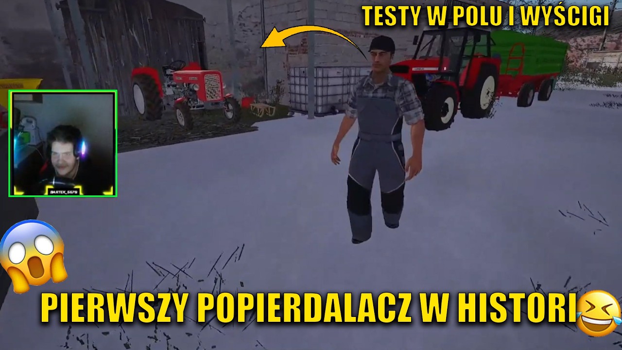 PIERWSZY POPIERDALACZ W HISTORI😂TESTY W POLU&WYŚCIG ZA ZŁODZIEJEM🤣SIUNTKA W AKCJI😅CO TO JEST🤪BTK😎