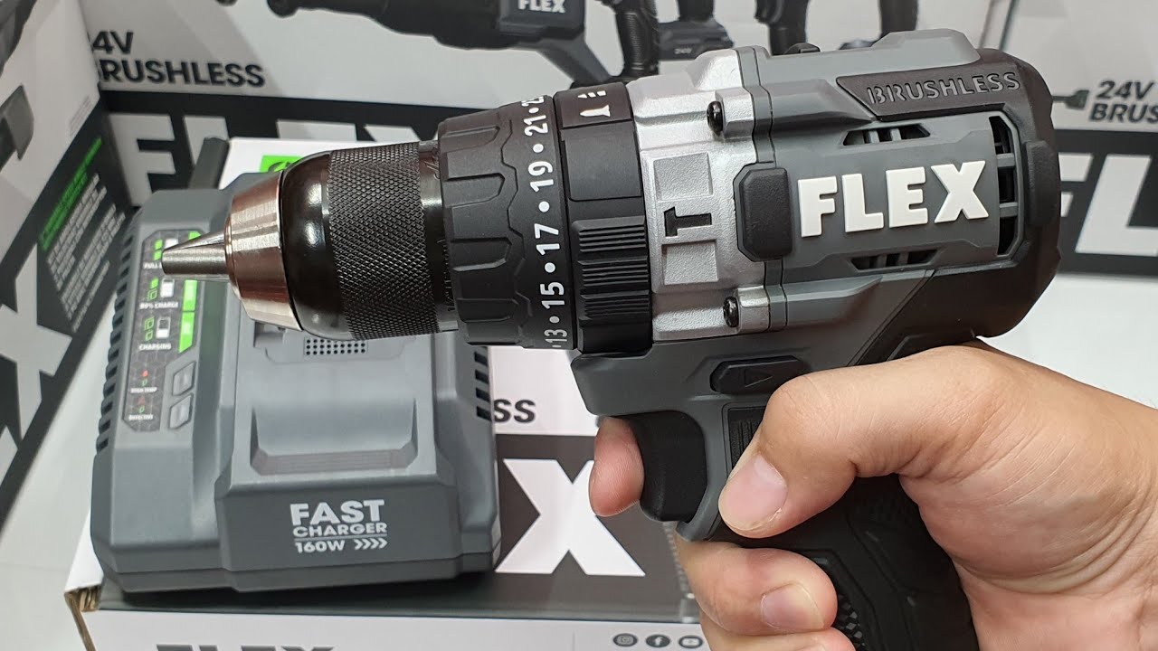 FLEX 24V | Máy Khoan Pin FLEX 24V  FX1251 | 3 Chức Năng Khoan bê tông | Giá Rẽ  056 641 6368