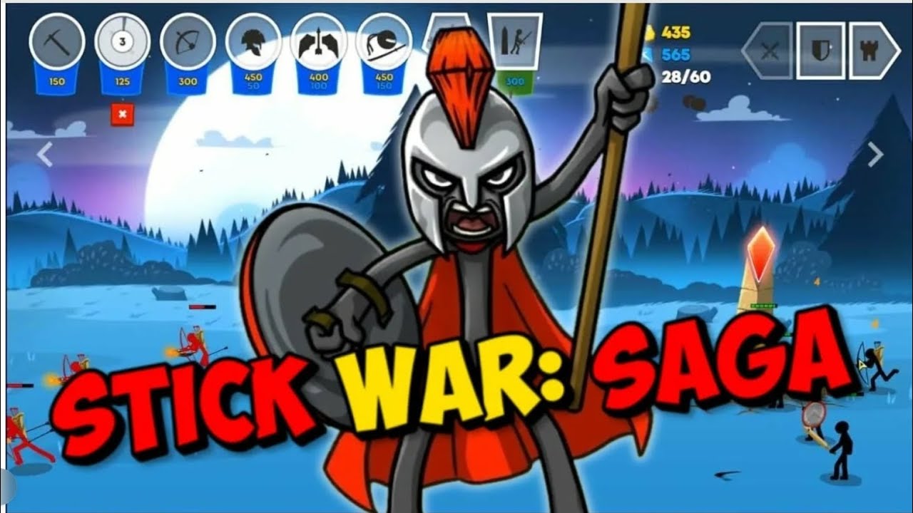 Да да это stick war saga 