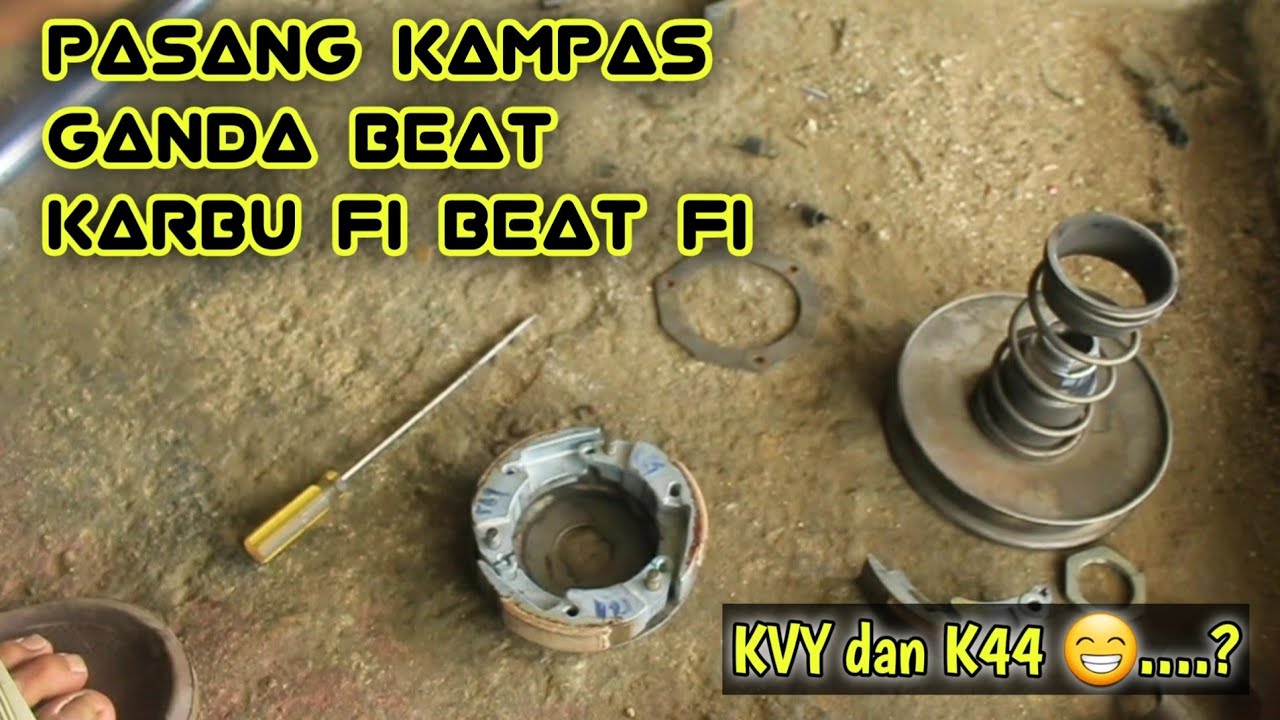 Compare kampas ganda matic beat KVY dan K44
