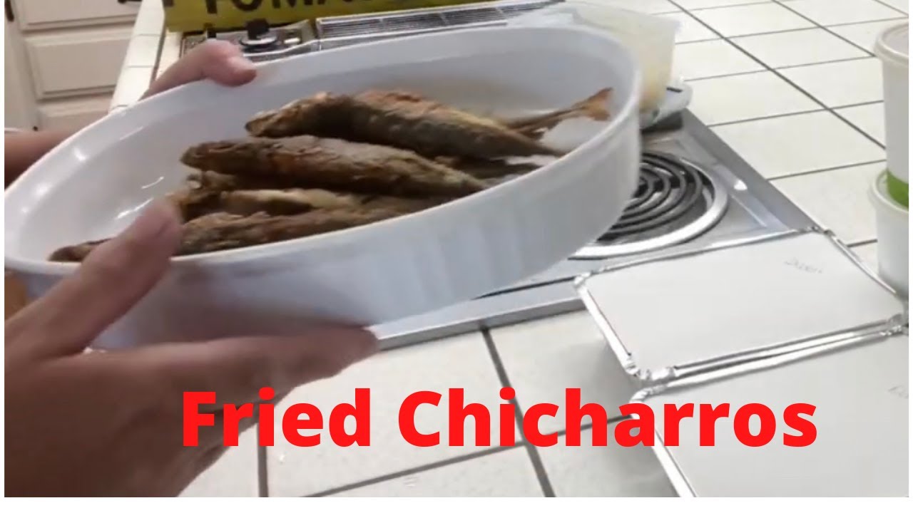 Fried chicharros