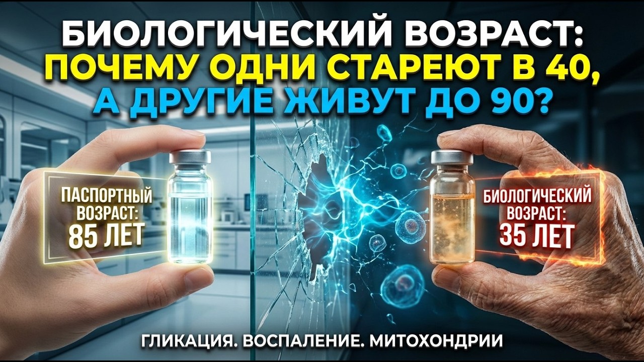 Врачи молчат об этом: Главная причина усталости и старения после 50 лет