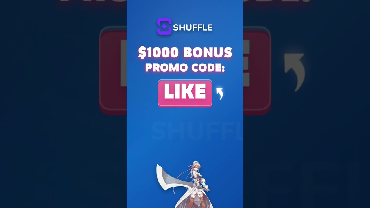 Shuffle Promo Code ''LIKE'' — 100% DEPOSIT BONUS UP TO $1,000 (Shuffle Review 2025)