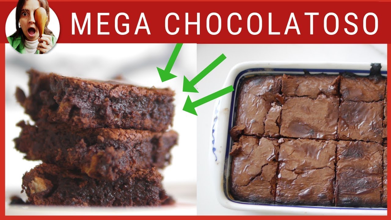 BROWNIE EN 4 PASOS (con trucos)
