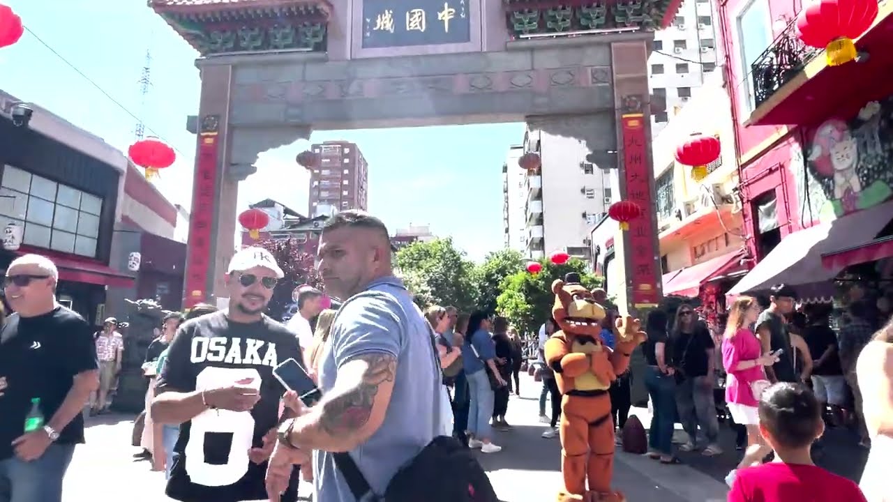 Proof-of-Walk: China-town, Belgrano, Buenos Aires, Argentina 🌞