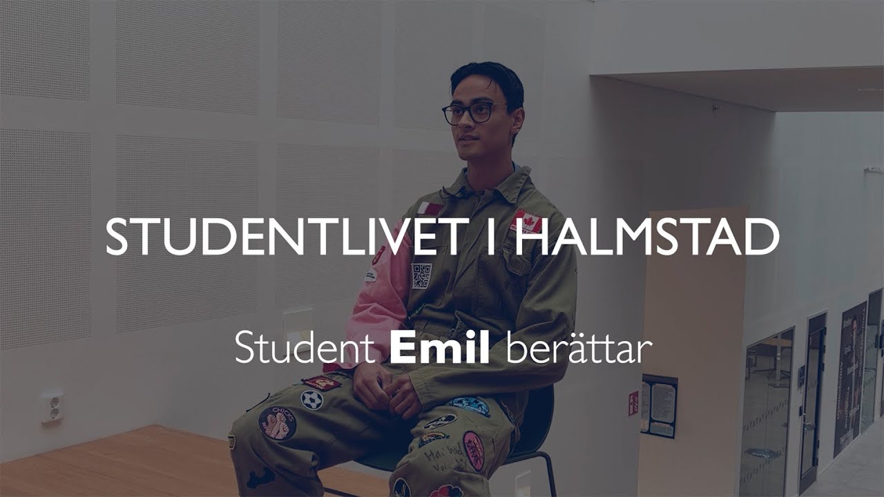 Hur är studentlivet i Halmstad? Emil berättar!