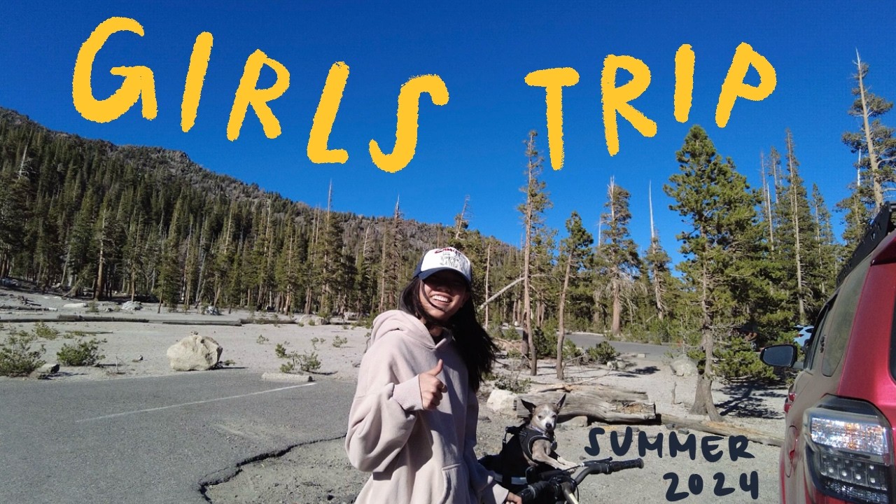 summer weekend getaway 🌞🐾 | Mammoth Lakes, Alabama Hills & biking adventures with our dogs!